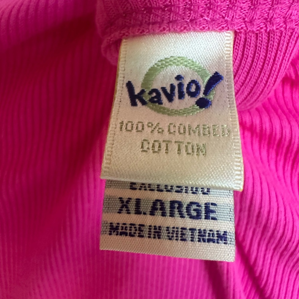 Pink Cotton Long Sleeve Shirt- X-Large - Picture 6 of 7